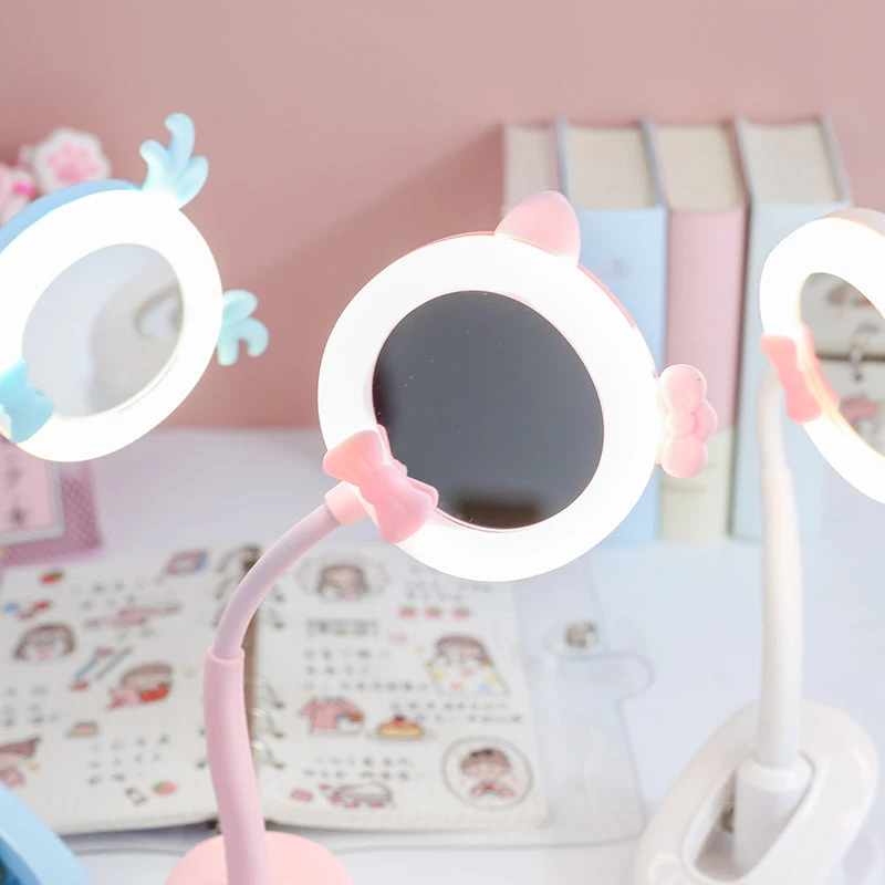 Juwas NEW ARRIVAL Kawaii Table Lamp With Mirror 10 Juwas NEW ARRIVAL Kawaii Table Lamp With Mirror
