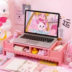 Juwas.com Online Store Kawaii Laptop Wood Shelf Desk Organiser NEW ARRIVAL 15 Juwas.com Online Store Kawaii Laptop Wood Shelf Desk Organiser NEW ARRIVAL