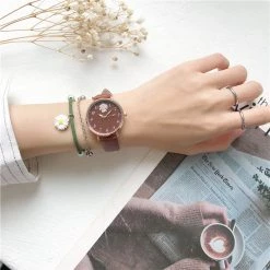 Juwas Ulzzang Daisy Quartz Watch