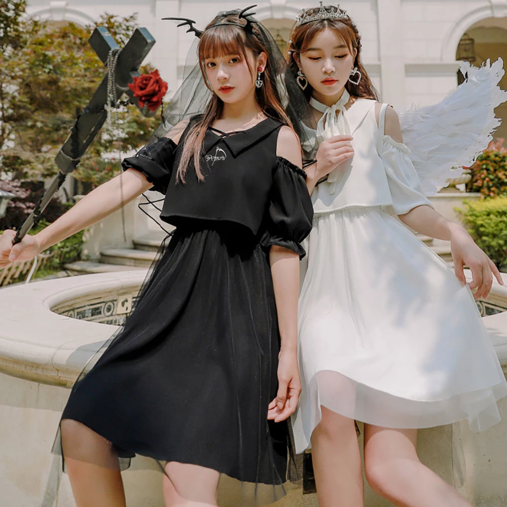 Juwas NEW ARRIVAL Angel And Reaper Midi Lace Dress 3 Juwas NEW ARRIVAL Angel And Reaper Midi Lace Dress