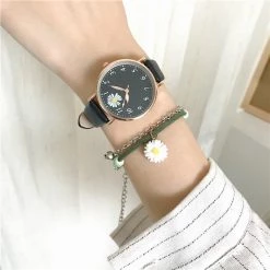 Juwas Ulzzang Daisy Quartz Watch