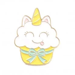 Juwas NEW ARRIVAL Ice Cream Unicorn Pin