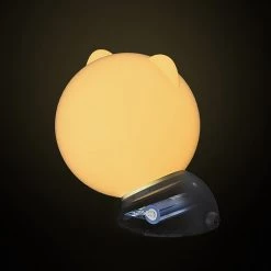 Juwas Adorable Round Cat Warm Night Light NEW ARRIVAL