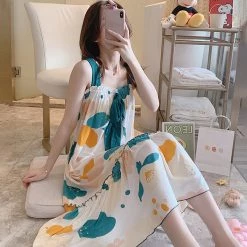 Juwas Summer Long Pyjama Dress NEW ARRIVAL 10 Juwas Summer Long Pyjama Dress NEW ARRIVAL