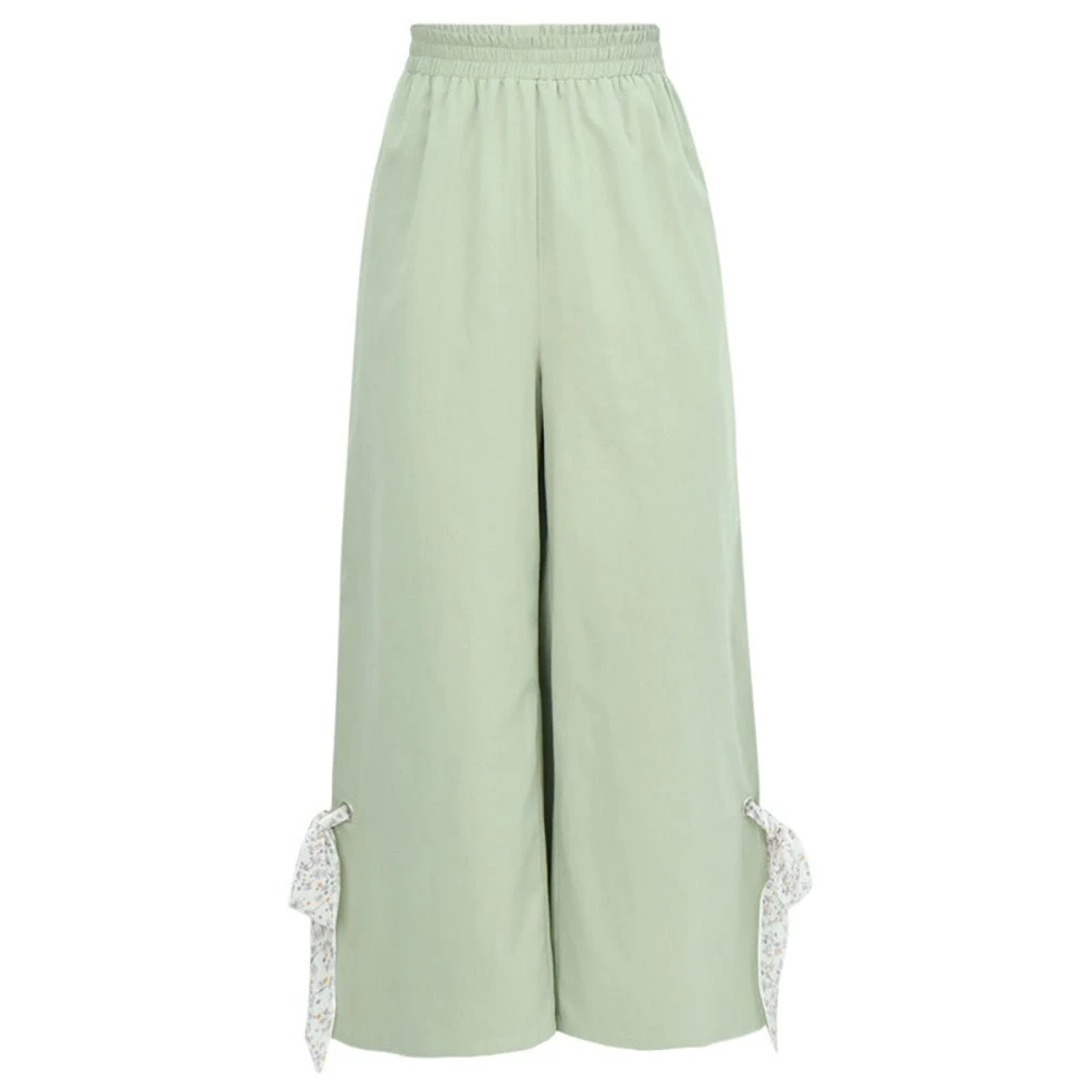 Juwas NEW ARRIVAL Kawaii Side Ribbon Capri Square Pants 11 Juwas NEW ARRIVAL Kawaii Side Ribbon Capri Square Pants