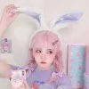 Juwas NEW ARRIVAL Cute Big Furry Bunny Ears Headband