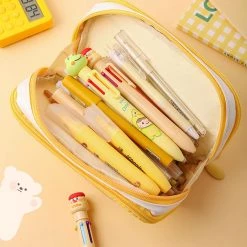 Juwas Rabbit Print Large Capacity Pencil Case NEW ARRIVAL