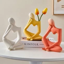 Cheap Juwas Store 32 Juwas NEW ARRIVAL Artistic Thinker Vase