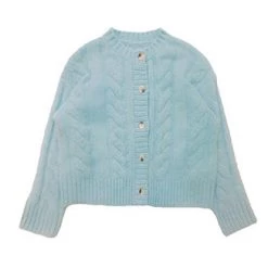 Juwas Pastel Blue Knitted Cardigan NEW ARRIVAL
