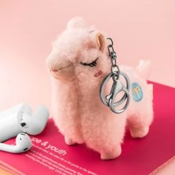 Juwas Sassy Alpaca Plush Keychain