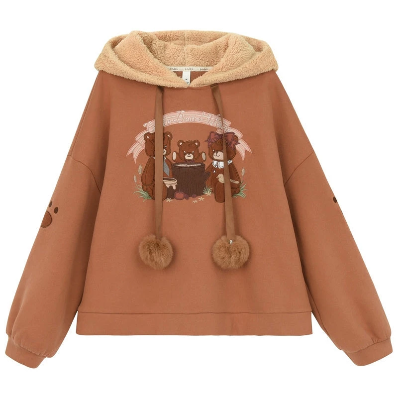 -Juwas NEW ARRIVAL Cozy Bear Family Brushed Warm Hoodie 6 -Juwas NEW ARRIVAL Cozy Bear Family Brushed Warm Hoodie