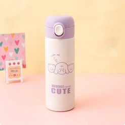 Juwas Cute Cartoon Print Thermos Bottle NEW ARRIVAL