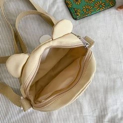 Juwas NEW ARRIVAL Cute Bear Mini Crossbody Bag