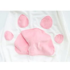 Juwas Bunny Paw Backless Hoodie Dress