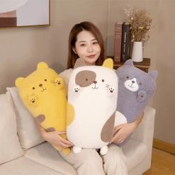 Juwas NEW ARRIVAL Cute Long Cat Pillow