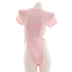 Juwas Sexy Baby Pink Onesie Sleepwear Lingerie