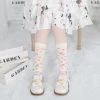 Juwas NEW ARRIVAL Lolita Princess Printed High Socks