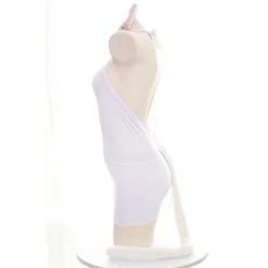 Juwas Sexy Bodycon Lucky Cat Onesie Dress CLOTHING