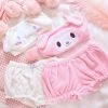 Juwas Cute Puppy Bunny Ears Pajamas Set CLOTHING