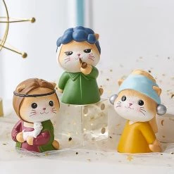 Juwas Creative Cartoon Cat Ornament