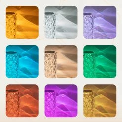 Juwas Classy Crystal Fairy Light Night Lamp