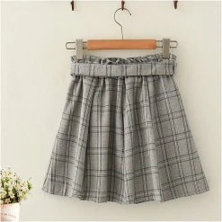 Juwas.com Online Store Harajuku Vintage Plaid Skirt
