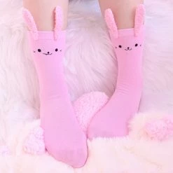 Juwas.com Online Store NEW ARRIVAL Kawaii Rabbit Ears Cotton Sock