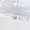 Juwas.com Online Store Blue Mermaid Ocean Necklace