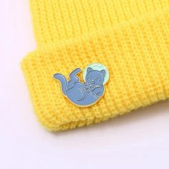 Juwas Outer Space Cat Mini Pins NEW ARRIVAL