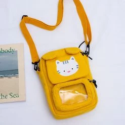 Juwas Kawaii Animals “Meow And Panda” Crossbody Bag HOME&LIFESTYLE