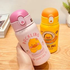 Juwas Cups & Bottles Cute Cartoon Themed Water Bottle