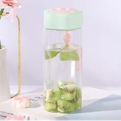 Juwas Kawaii Cat Paw Drinking Bottle