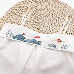 Juwas Vintage Deer Print Outwear Tank Top Skirt