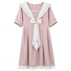 Juwas Baby Pink Sailor Girl Doll Dress NEW ARRIVAL