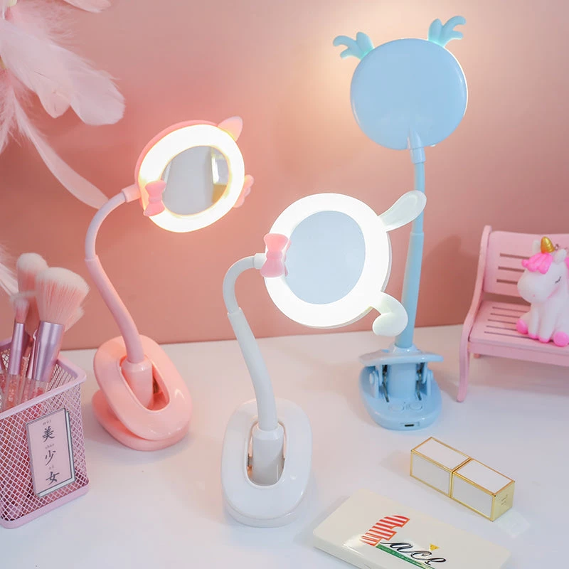Juwas NEW ARRIVAL Kawaii Table Lamp With Mirror 5 Juwas NEW ARRIVAL Kawaii Table Lamp With Mirror