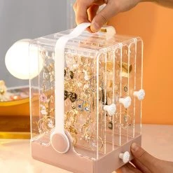 Juwas Chic Clear Accessory And Jewelry Box Stand NEW ARRIVAL