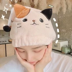 Juwas Kitty Ears Hair Drying Towels Cap NEW ARRIVAL