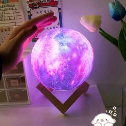 Juwas Galaxy Globe Night Lamp Light NEW ARRIVAL