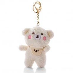 Juwas Pretty Bear Plush Keychain NEW ARRIVAL