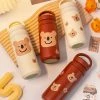 Juwas Cartoon Bear Print Thermos Bottle
