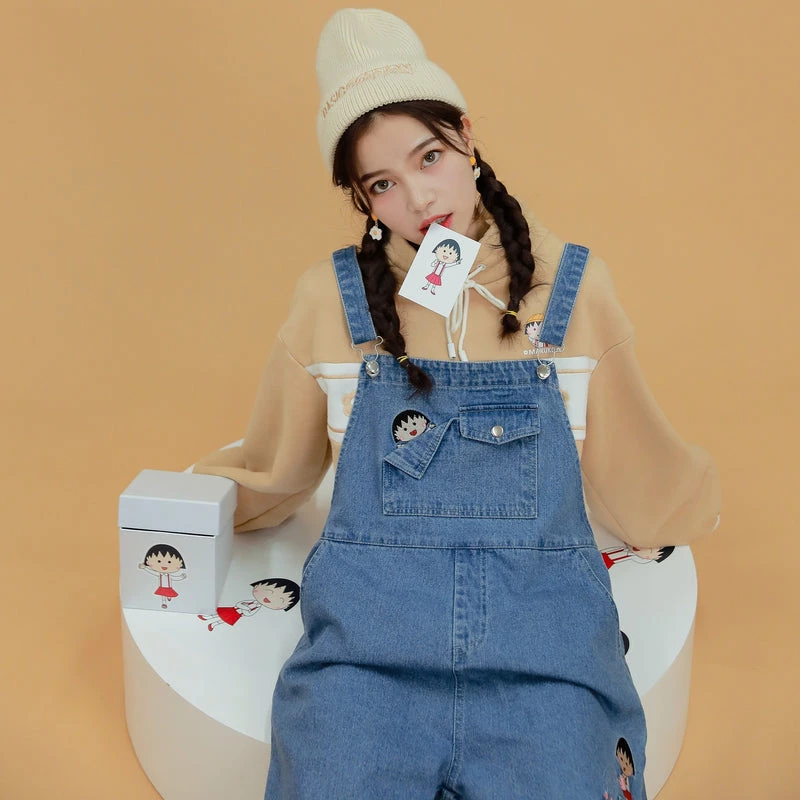 -Juwas Maruko Lover Denim Jumper Trousers NEW ARRIVAL 4 -Juwas Maruko Lover Denim Jumper Trousers NEW ARRIVAL