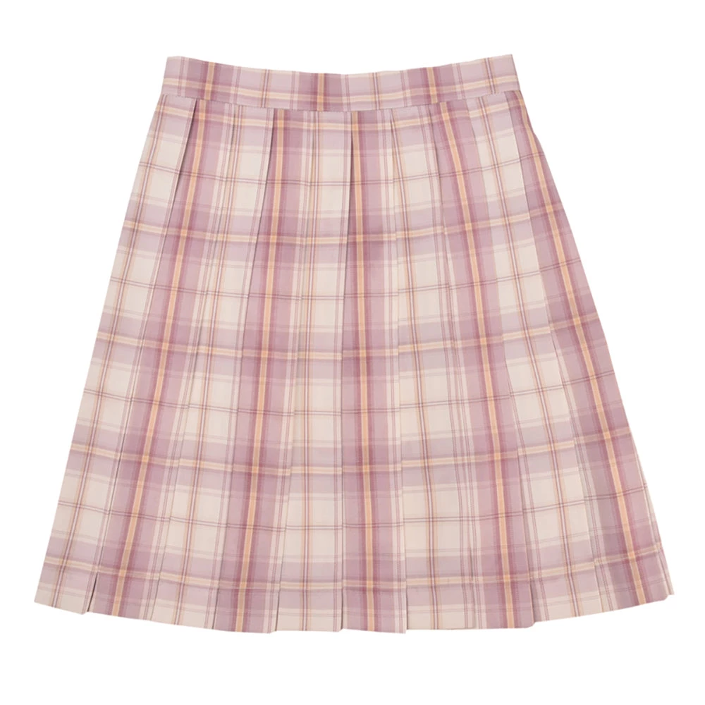 Juwas NEW ARRIVAL Kawaii School Uniform Pink Plaid Mini Skirt 8 Juwas NEW ARRIVAL Kawaii School Uniform Pink Plaid Mini Skirt