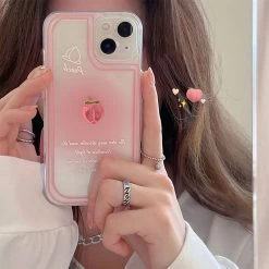 Juwas Sweet Peach IPhone Case NEW ARRIVAL