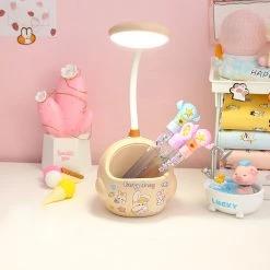 Juwas Bunny Pen Holder Spotlight Night Lamp