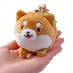 Juwas Cute Cartoon Plush Keychain