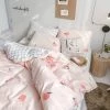 Juwas.com Online Store NEW ARRIVAL Sweet Peach Theme Comfortable Bedding Set