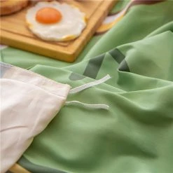 Juwas HOME&LIFESTYLE Cute Animated Cartoon Prints Bed And Pillow Covers