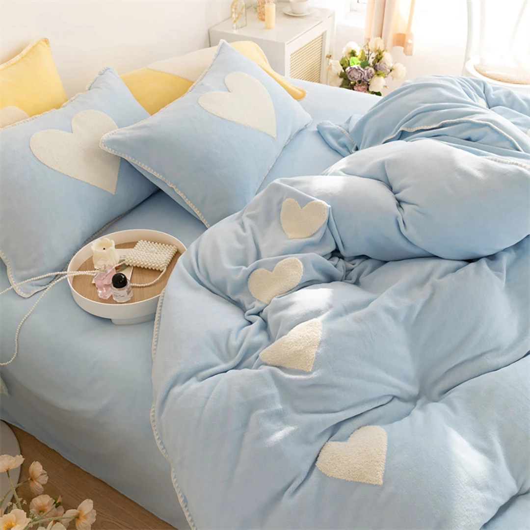 Juwas NEW ARRIVAL Sweet Love Heart Bedding Set 13 Juwas NEW ARRIVAL Sweet Love Heart Bedding Set