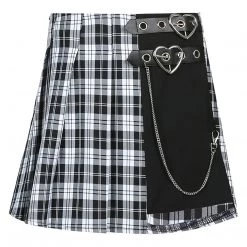 Juwas Kayla Goth Mini Skirts