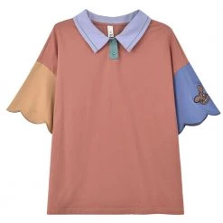 Juwas Witty Mouse Tri-Color Polo Shirt NEW ARRIVAL